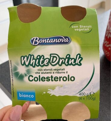 White Drink Colesterolo front packaging