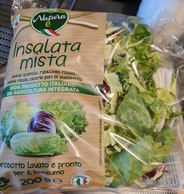 Insalata mista front packaging