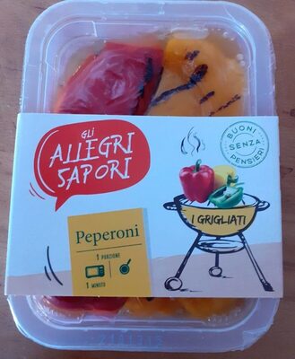 Peperoni grigliati front packaging