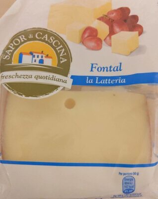 Fontal, la latteria front packaging