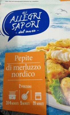 Pepite di merluzzo nordico