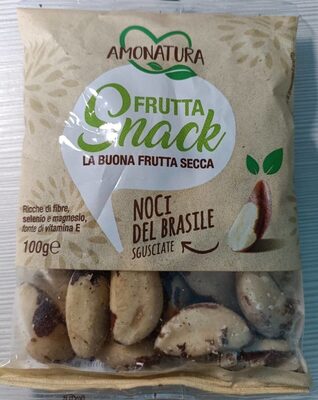 Noci del Brasile sgusciate front packaging