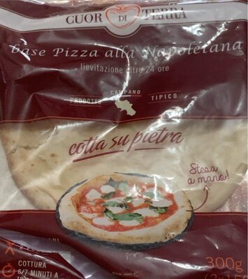 Base pizza alla napoletana front packaging