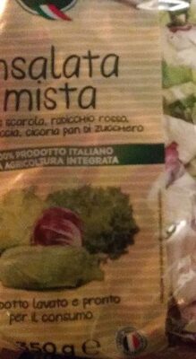Insalata mista front packaging