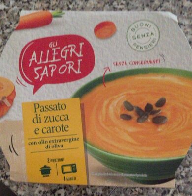 Passato di zucca e carote