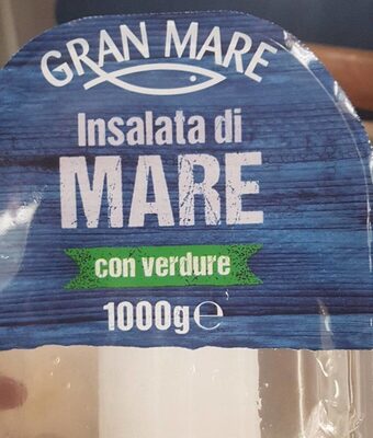 Insalata di mare con verdure front packaging