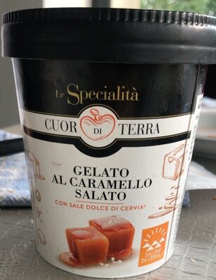 Gelato al caramello salato