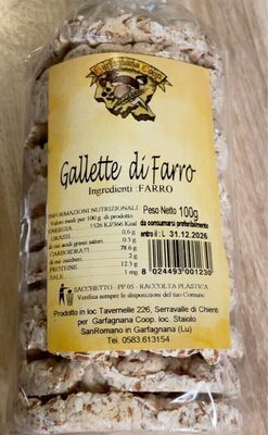 Gallette di farro