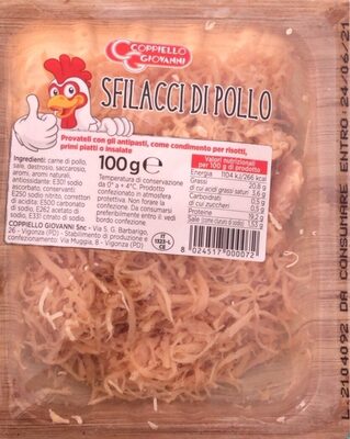 Sfilacci di Pollo