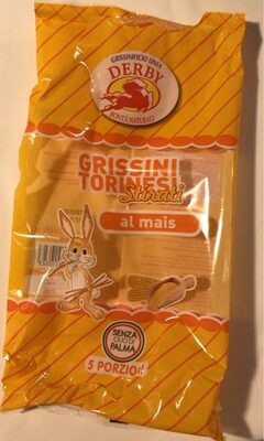 Grissini torinesi stirati al mais