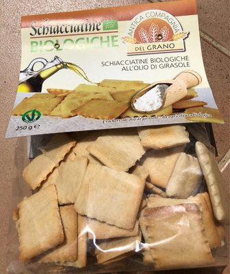 Crackers avec huile de tournesol