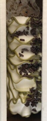 Tronchetto gelato fior di pistacchio