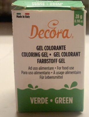 GEL COLORANTE front packaging