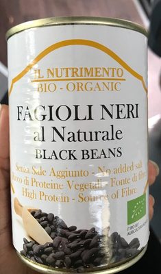 Fagioli neri al naturale