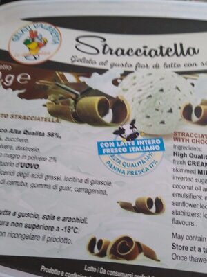 Gelato al gusto stracciatella