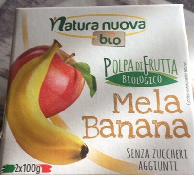 Polpa di frutta bio Mela e Banana
