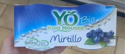 Yo riso mouesse mirtillo