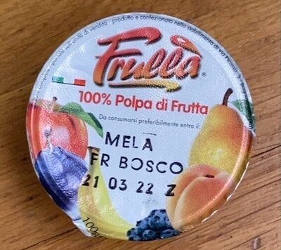 Mela Frutti di Bosco 100% Polpa di frutta