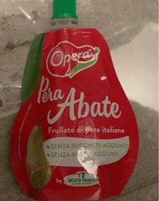 frullato di pere itaiane