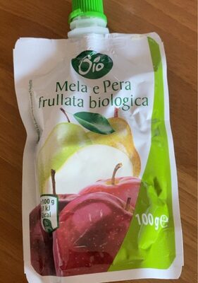 Mela e pera frullata biologia