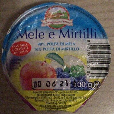 Mele e mirtilli