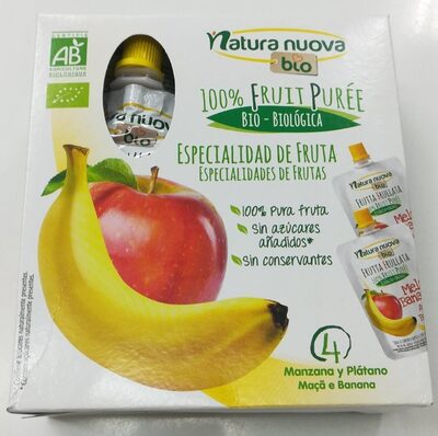 Fruit puree manzana y platano
