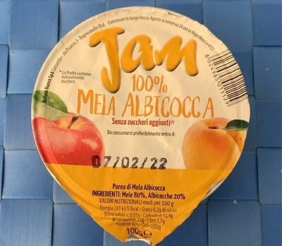 Purea di mela albicocca