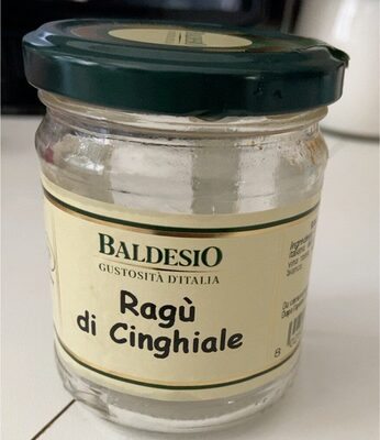 Ragu di cinghiale front packaging