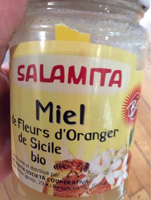 Miel de fleurs d'oranger de sicile