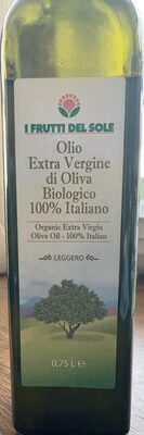 Olio extra vergine di oliva biologico 100% italiano