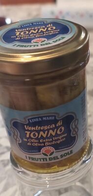 Ventresca di tonno front packaging