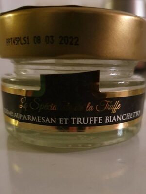 Crème au parmesan et truffe bianchetto front packaging