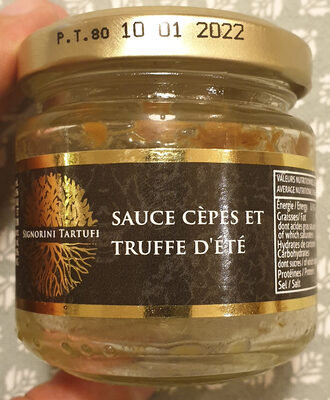 Sauce cèpes et truffes d'été