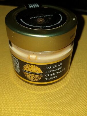 Sauce au fromage cheddar et truffe
