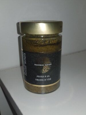 Pesto à la truffe d'été front packaging