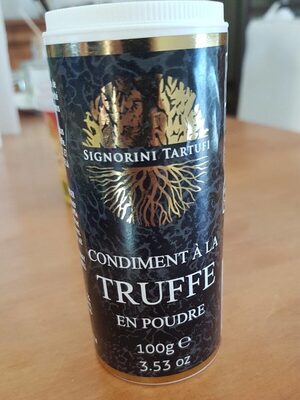 Condiment à la truffe en poudre