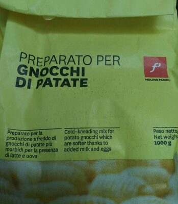 Preparato per gnocchi di patate