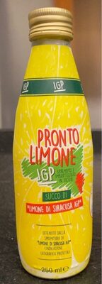 Pronto Limone IGP front packaging