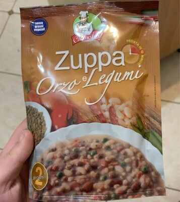 Zuppa orzo e legumi