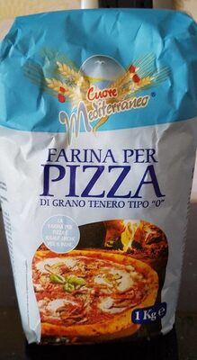 Farina per pizza front packaging