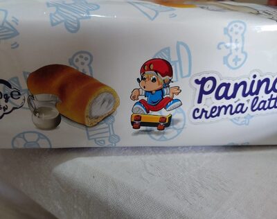Panino crema latte