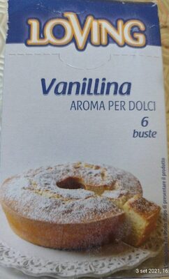 Vanillina loving front packaging