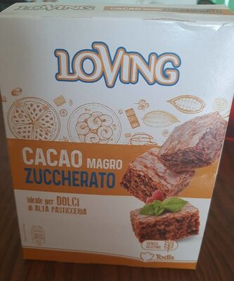 Cacao Magro Zuccherato front packaging