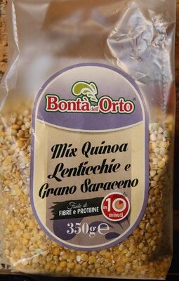 Mix quinoa lenticchie e grano saraceno