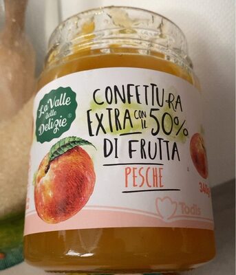 Confettura extra con 50% di frutta front packaging