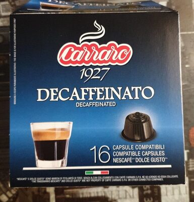 Capsule espresso dek