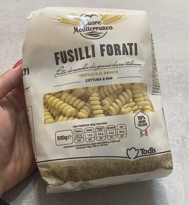 Fusilli forati