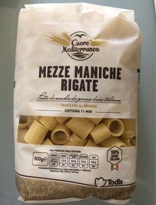 Mezze maniche rigate