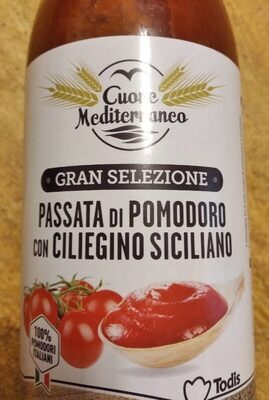 Passata di pomodoro con ciliegino siciliano