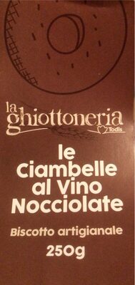 Le ciambelline al vino nocciolate